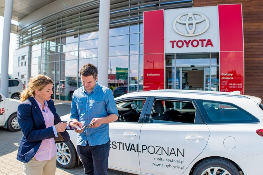 Hybrydowy Auris dla organizatorów Malta Festival Poznań