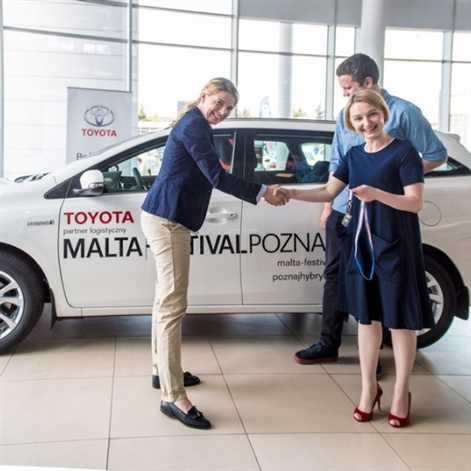 Hybrydowy Auris dla organizatorów Malta Festival Poznań