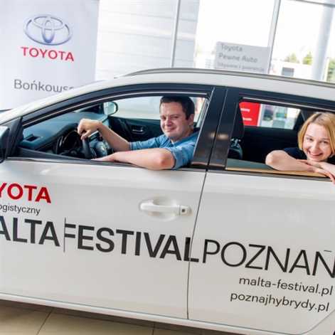 Hybrydowy Auris dla organizatorów Malta Festival Poznań