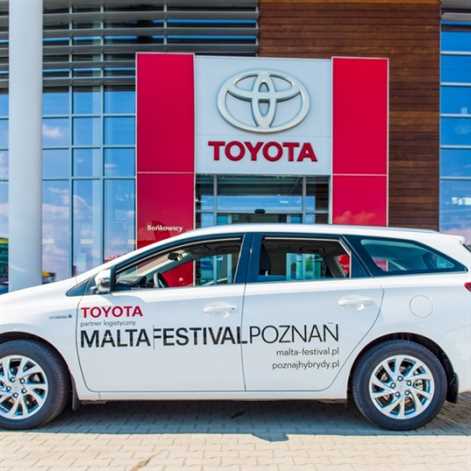 Hybrydowy Auris dla organizatorów Malta Festival Poznań