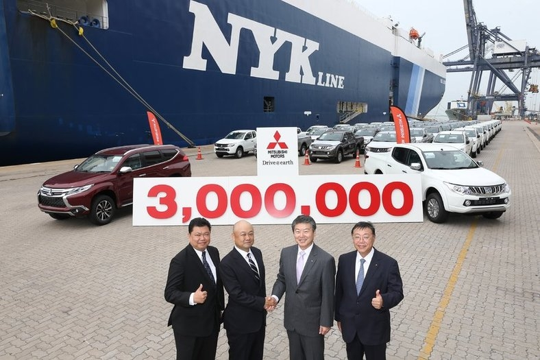 Rekord fabryki Mitsubishi - 3 miliony wyeksportowanych aut