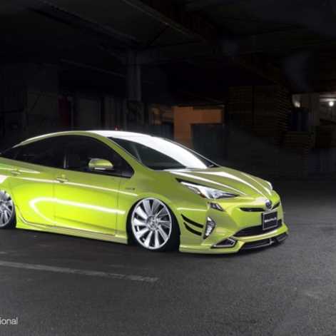 [GALERIA] Toyota Prius po tuningu: bliżej ziemi