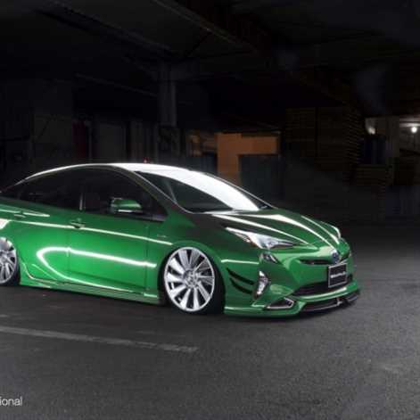 [GALERIA] Toyota Prius po tuningu: bliżej ziemi