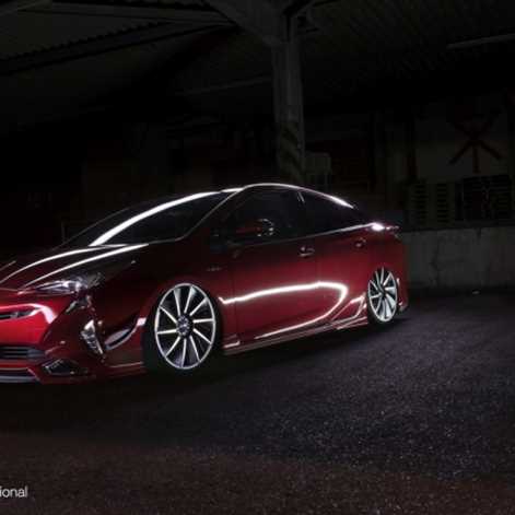 [GALERIA] Toyota Prius po tuningu: bliżej ziemi