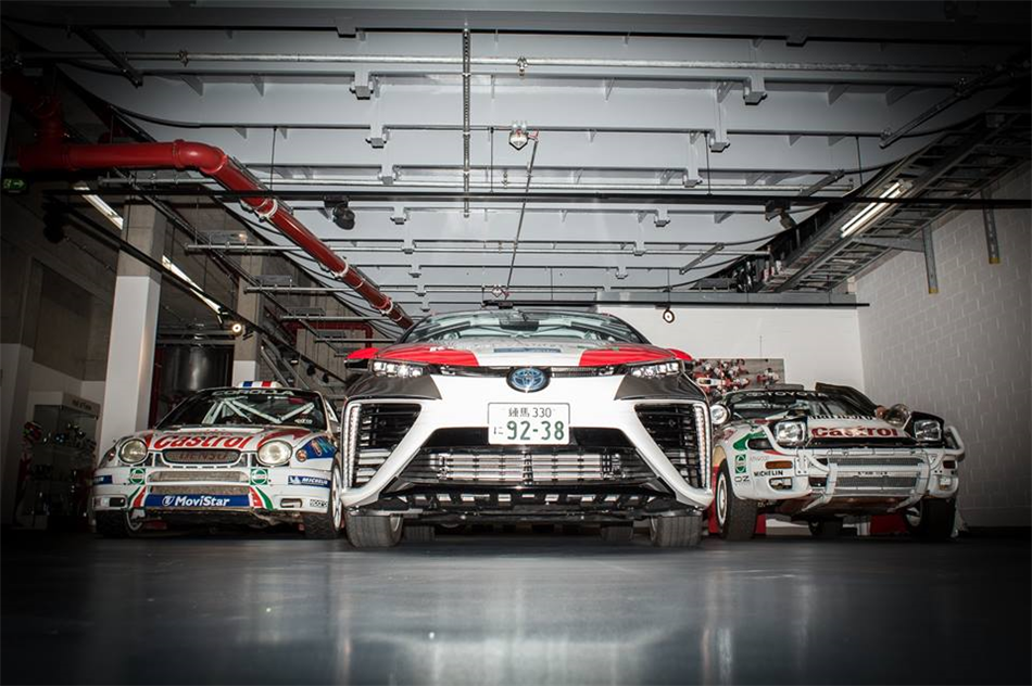 Toyota Mirai zadebiutuje w rajdzie Niemiec