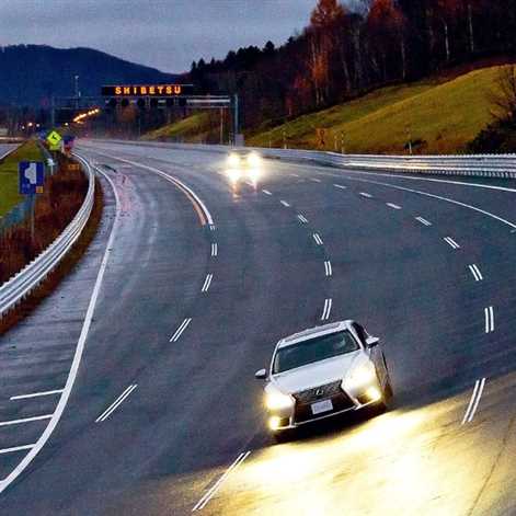Shibetsu – tu testuje się Lexusy