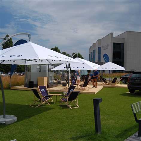 Fika Cafe i kino plenerowe Volvo podczas Volvo Gdynia Sailing Days