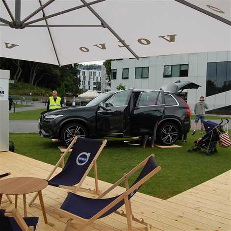 Fika Cafe i kino plenerowe Volvo podczas Volvo Gdynia Sailing Days