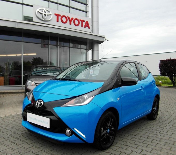 Toyota Aygo 1.0 VVT-i X-cite  Coool  Bi-to Benzyna, 2015 r.
