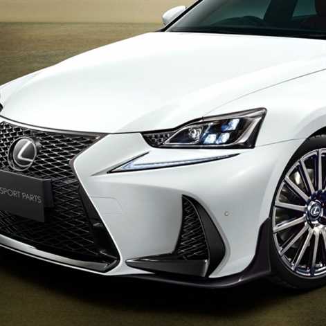 Tuning TRD dla Lexusa IS F Sport 2017