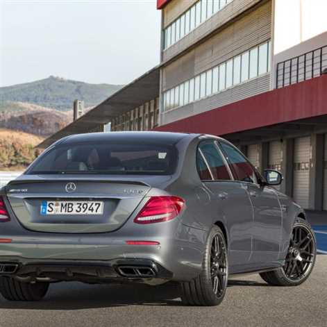 Nowy Mercedes-AMG E 63 4MATIC+ oraz E 63 S  4MATIC+