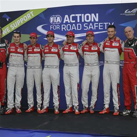 Audi żegna serię wyścigów FIA WEC podwójnym zwycięstwem
