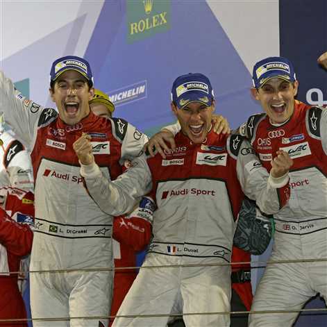 Audi żegna serię wyścigów FIA WEC podwójnym zwycięstwem