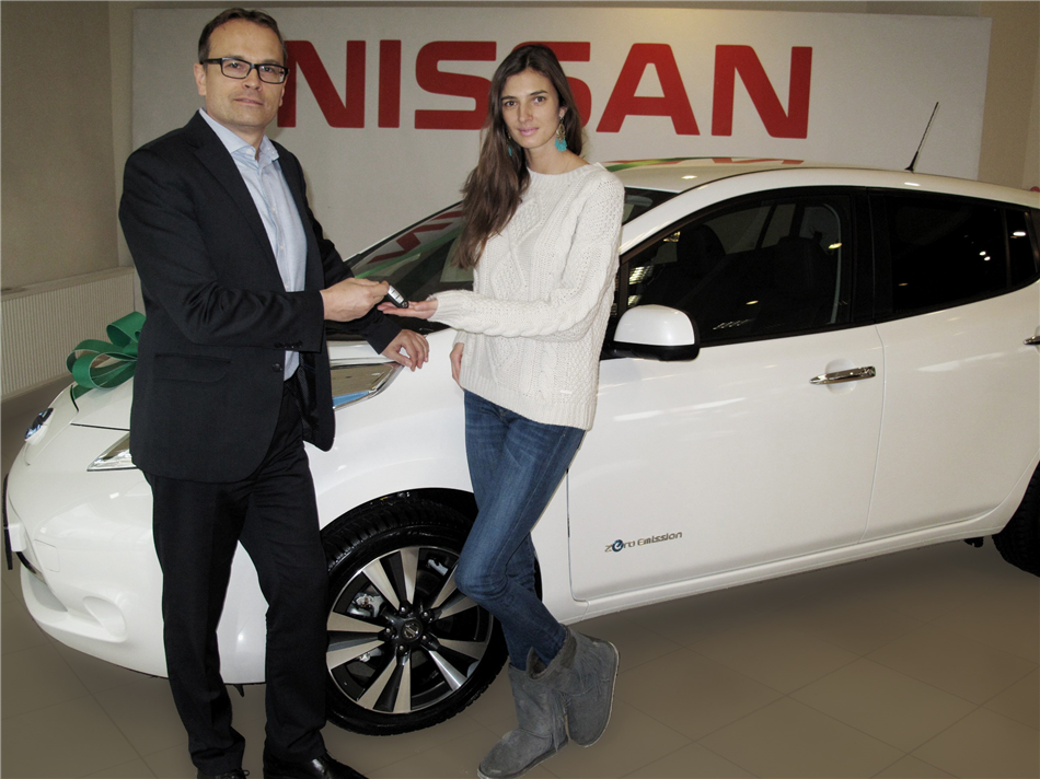 Kamila Szczawińska ambasadorką elektrycznego Nissana LEAF