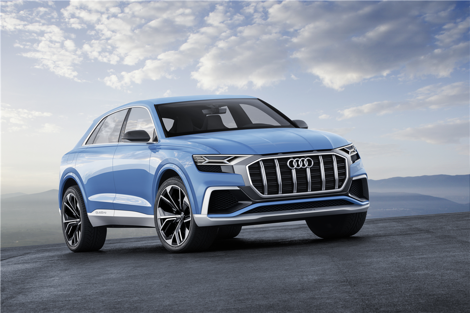 Luksusowy SUV w stylu coupé: Audi Q8 concept