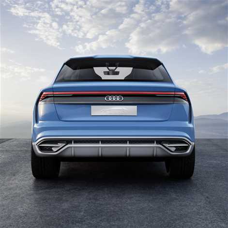 Luksusowy SUV w stylu coupé: Audi Q8 concept