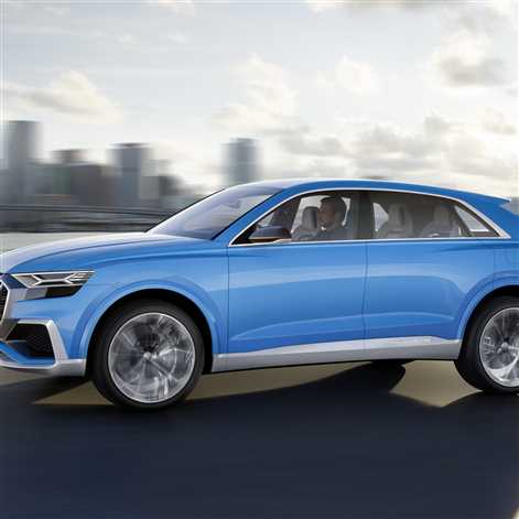Luksusowy SUV w stylu coupé: Audi Q8 concept