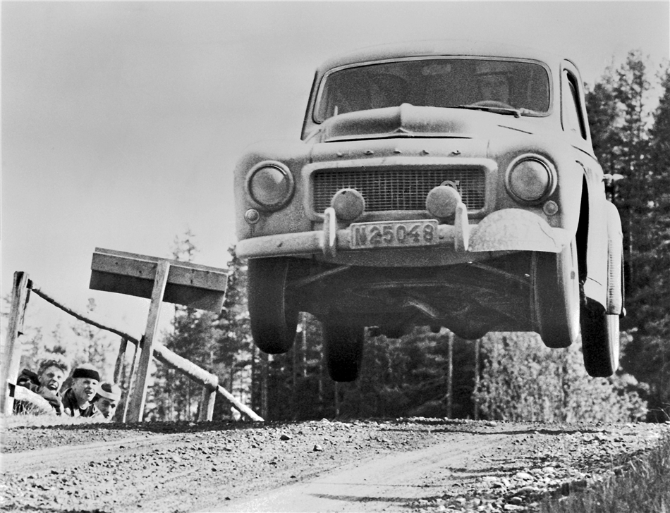 Pierwszy fabryczny kierowca rajdowy Volvo – Gunnar Andersson