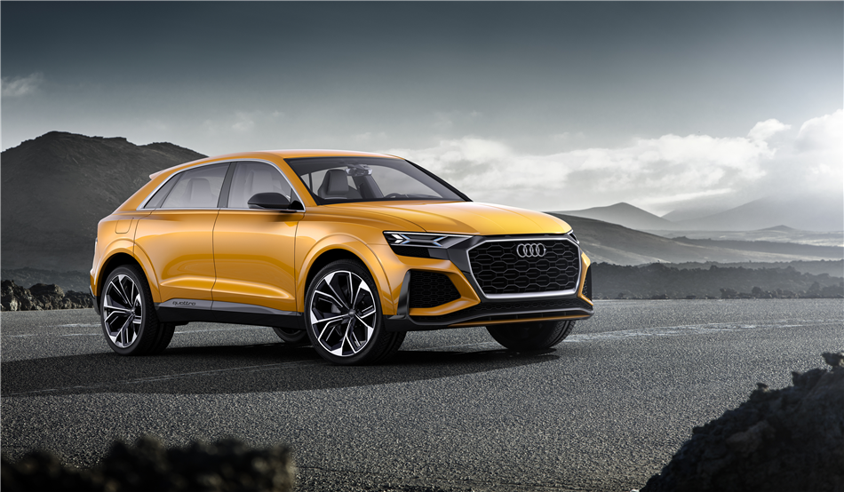 Utalentowane i wielozadaniowe: Audi Q8 sport concept