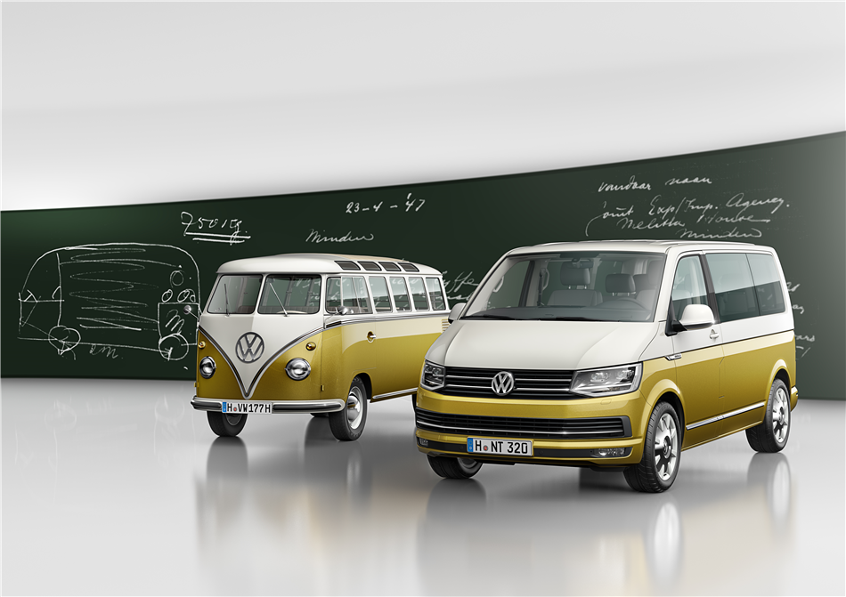 Wszystkiego najlepszego – model specjalny „70 lat Bulli” na urodziny VW Transportera