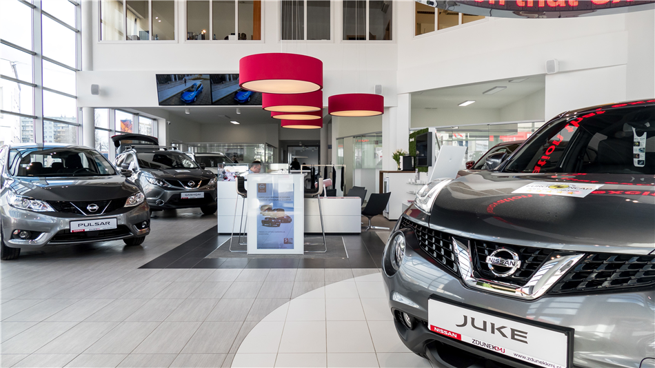 Zmodernizowany salon Nissana w Gdańsku