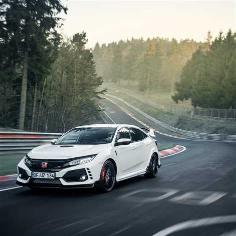 Honda Civic Type R z rekordem toru Nürburgring