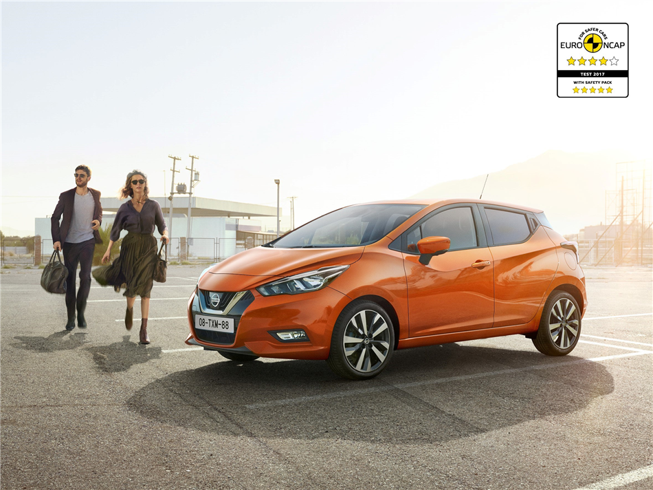 Nowy Nissan Micra w testach Euro NCAP