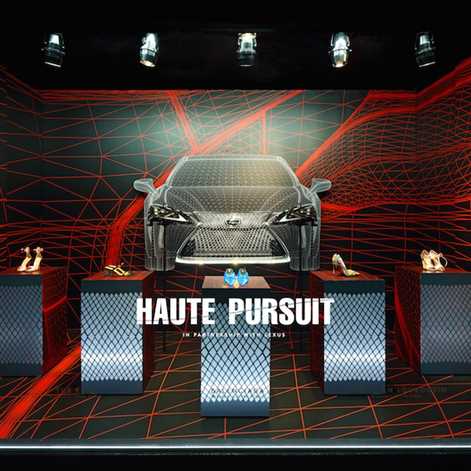 Lexus LC na wystawach Barneys New York
