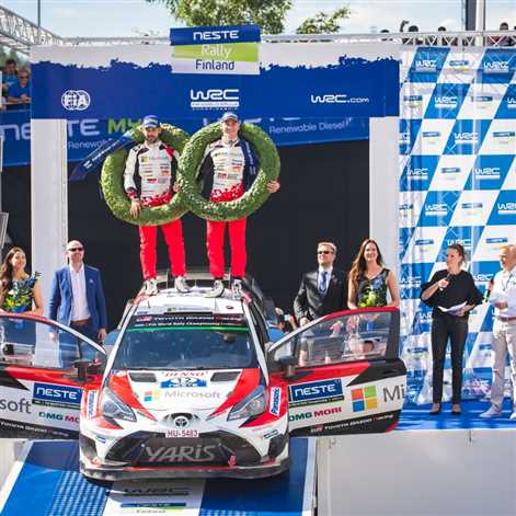 Rajd Finlandii: Historyczny wynik Toyoty Yaris WRC