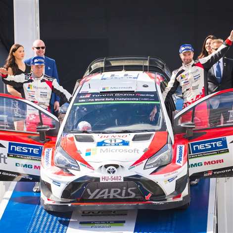 Rajd Finlandii: Historyczny wynik Toyoty Yaris WRC