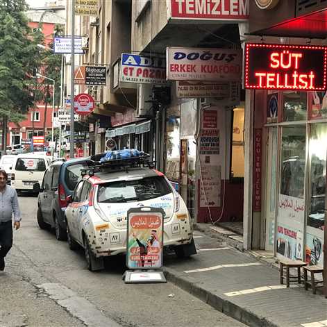 Samochód, który pokonał trasę Rajdu Mongolii