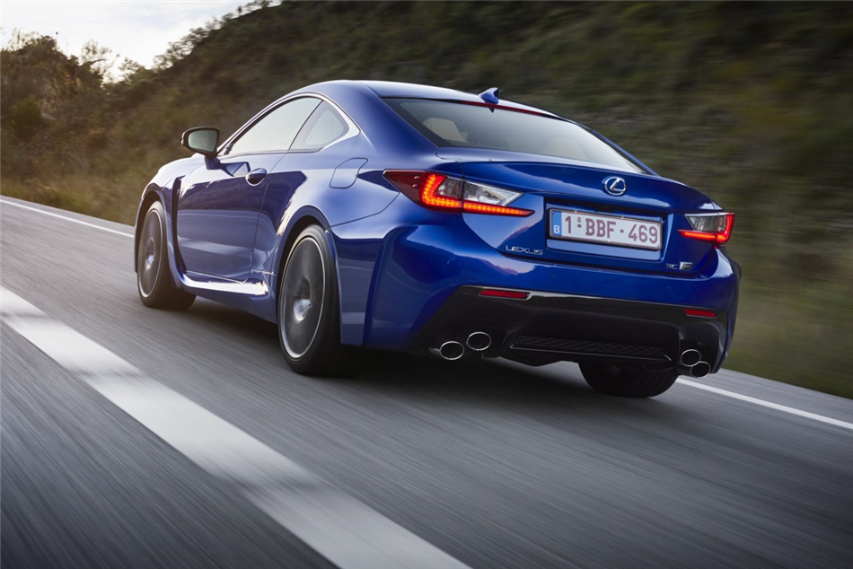 Tajemniczy Lexus RC F na Nürburgring