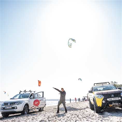 Victor Borsuk z rekordem świata z Mitsubishi L200