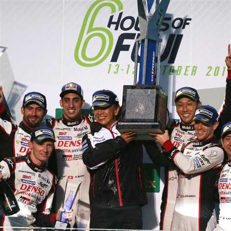 TOYOTA GAZOO Racing w Fuji