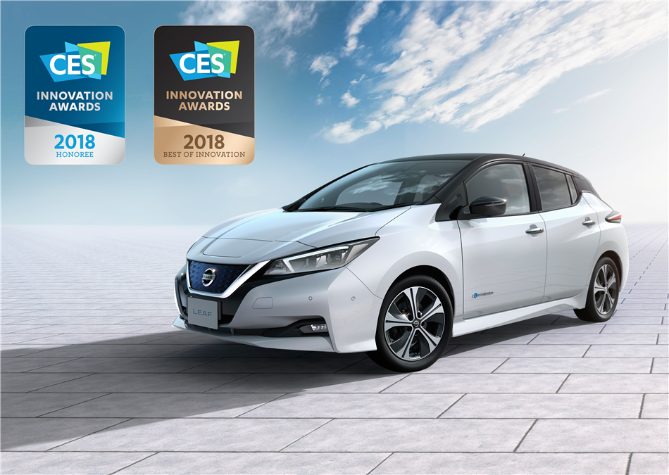 Nowy Nissan LEAF zdobywa pierwszą międzynarodową nagrodę
