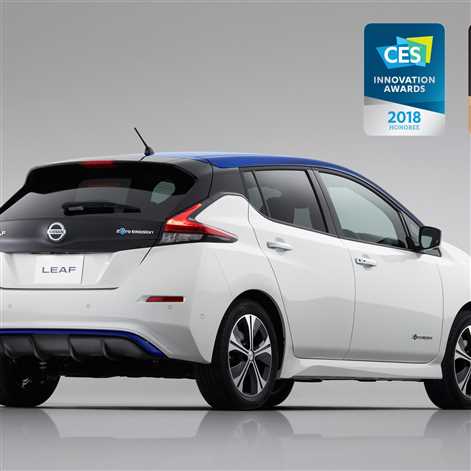 Nowy Nissan LEAF zdobywa pierwszą międzynarodową nagrodę