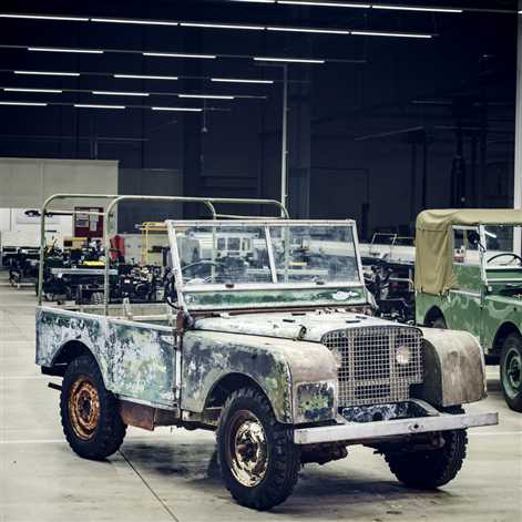 Land Rover wystawi odnaleziony prototyp z 1948 roku