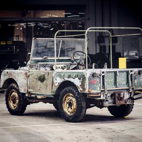 Land Rover wystawi odnaleziony prototyp z 1948 roku