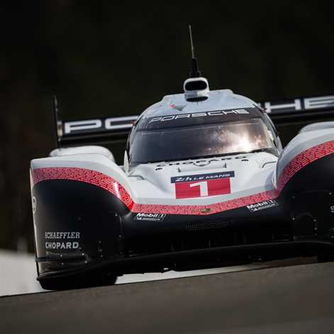 Porsche szybsze od bolidu Formuły 1