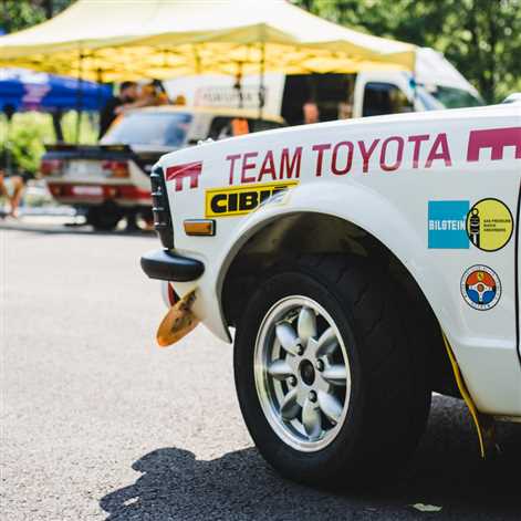 Toyota z początków WRC pojechała w Rajdzie Śląska