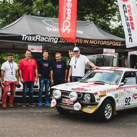 Toyota z początków WRC pojechała w Rajdzie Śląska