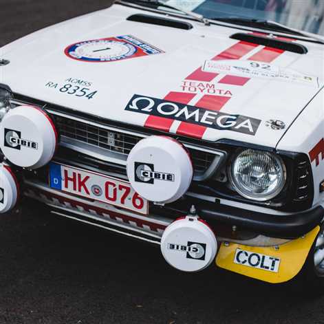 Toyota z początków WRC pojechała w Rajdzie Śląska