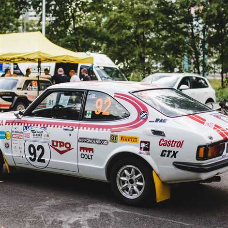 Toyota z początków WRC pojechała w Rajdzie Śląska