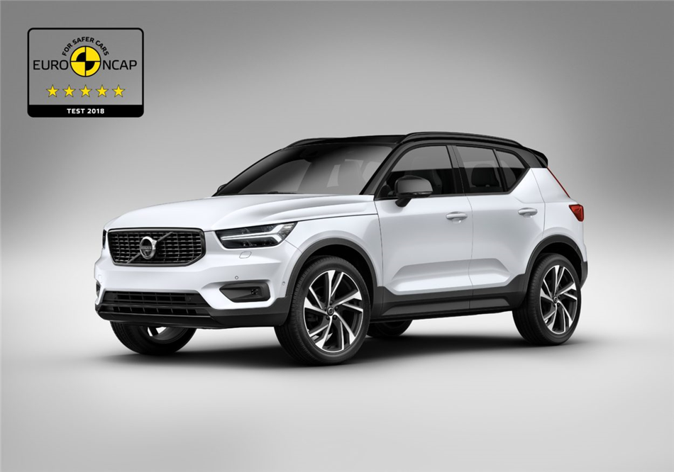 Volvo XC40 z pięcioma gwiazdkami
