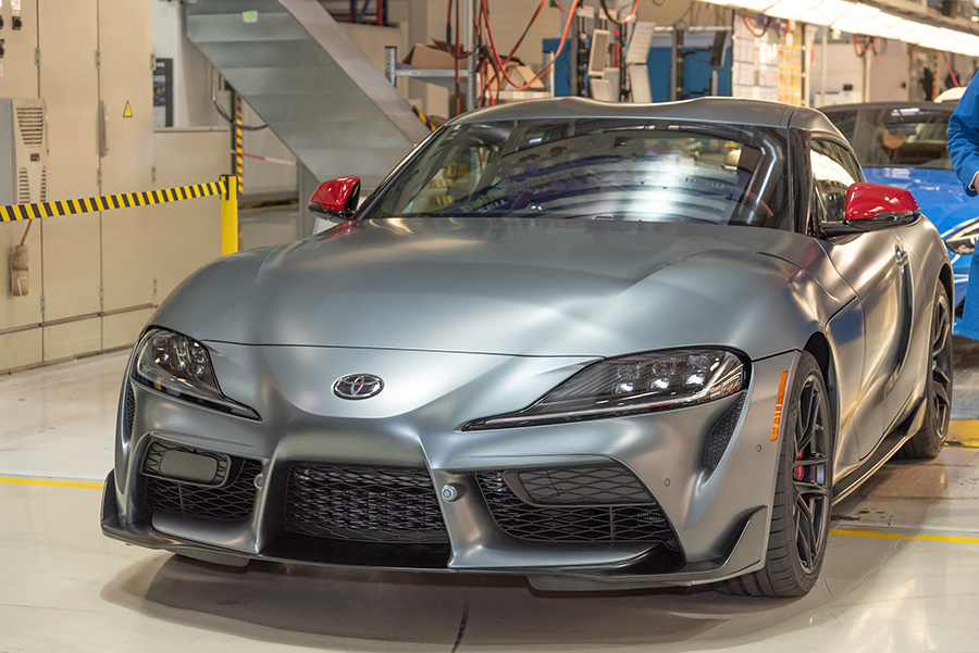 Pierwsza Toyota Supra wyjechała z fabryki