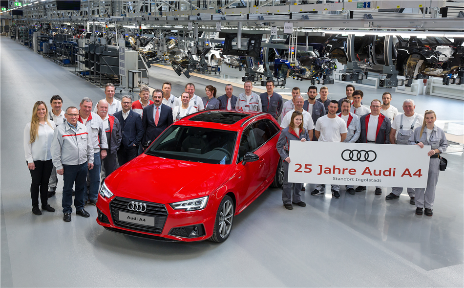 Audi A4 świętuje okrągłe urodziny