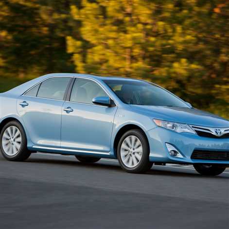 20 lat na podium – Toyota Camry w USA