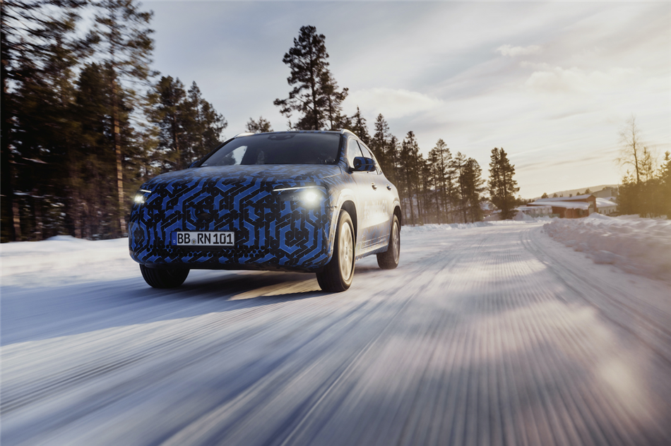 Mercedes testuje nowy model