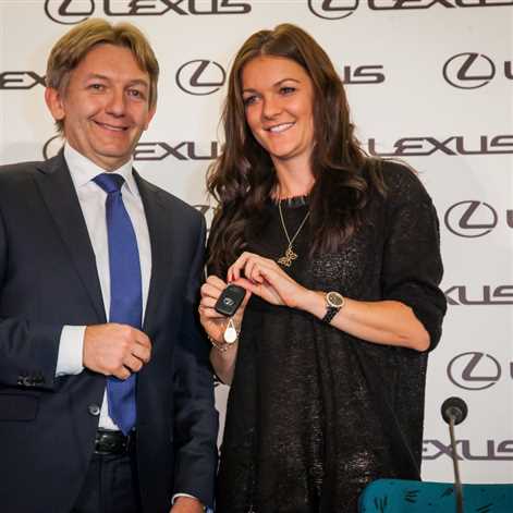 Nowy Lexus GS dla Agnieszki Radwańskiej