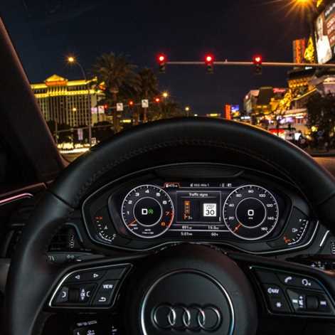 Audi komunikuje się z sygnalizacją uliczną